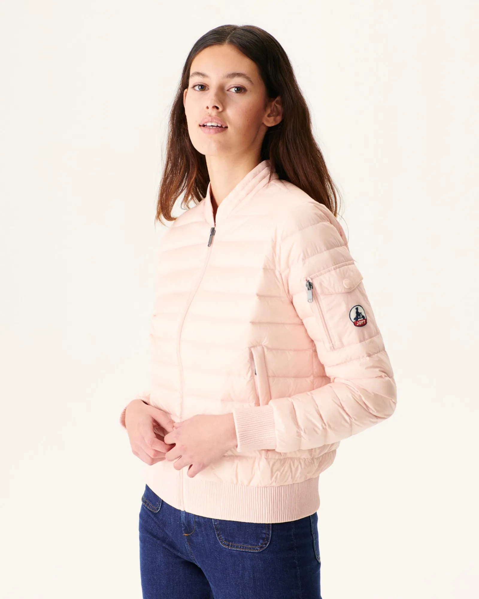 Doudoune Legere Rose Clair Emmy*JOTT Cheap