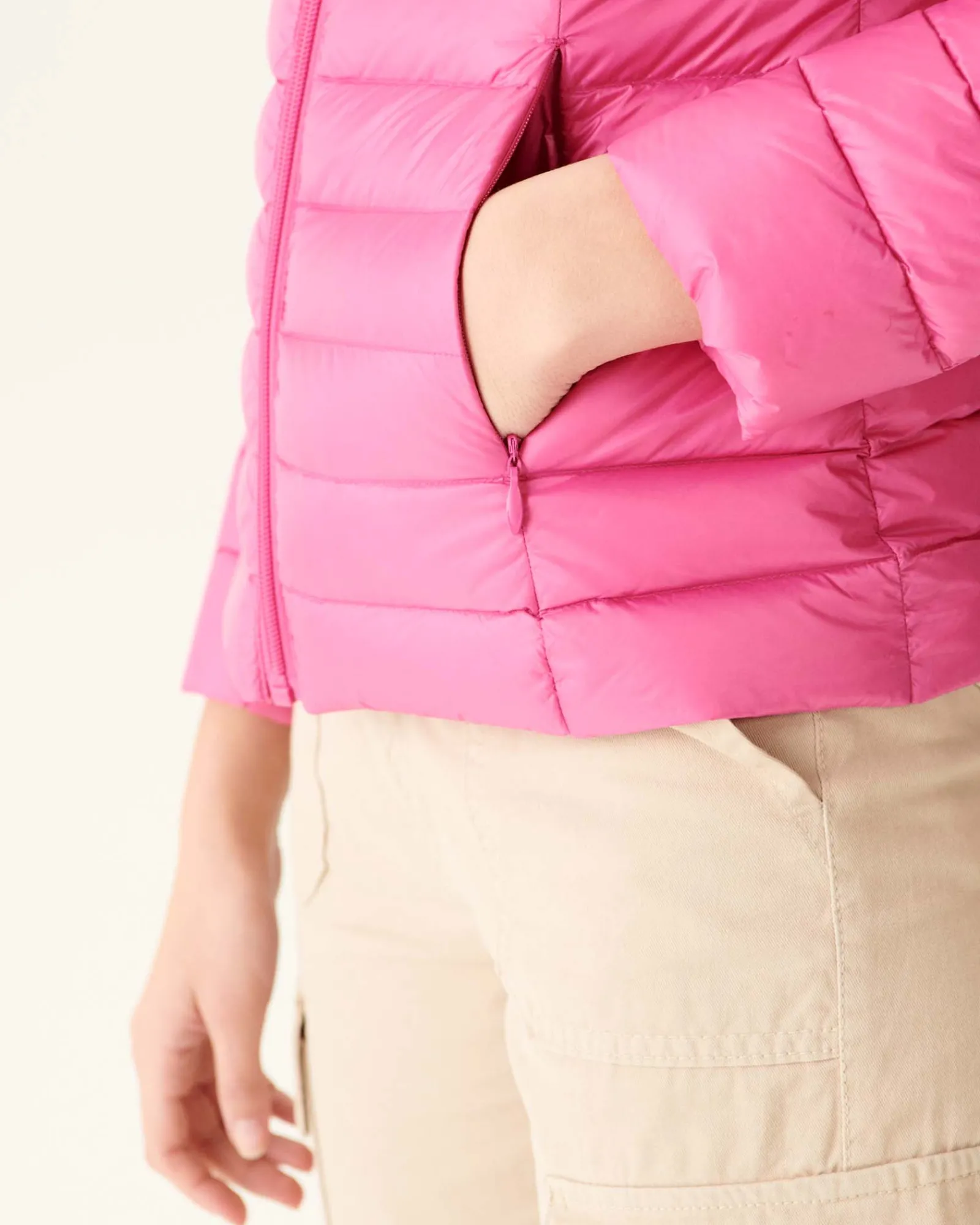 Doudoune Legere Rose Intense Cha*JOTT New