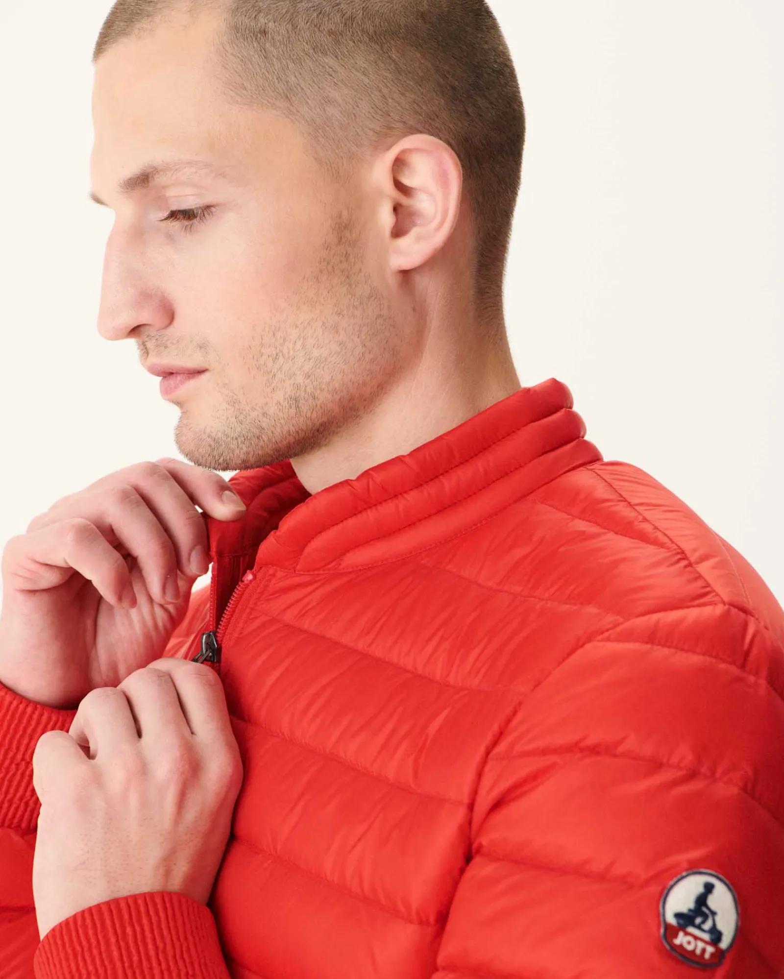 Doudoune Legere Rouge Vif Jordan*JOTT New