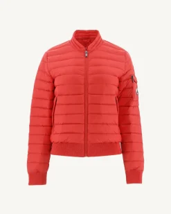 Doudoune Legere Rouge Vif Emmy*JOTT Best Sale