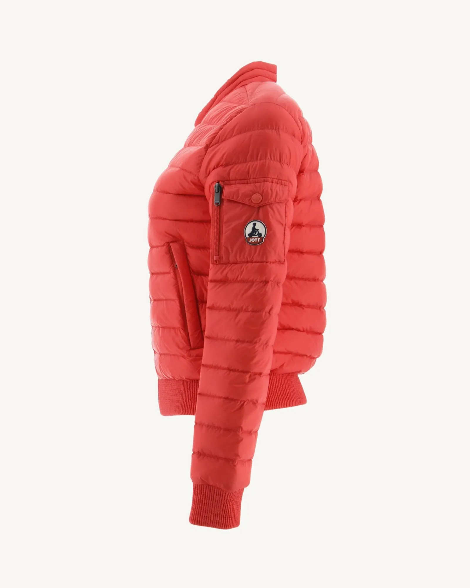 Doudoune Legere Rouge Vif Emmy*JOTT Best Sale