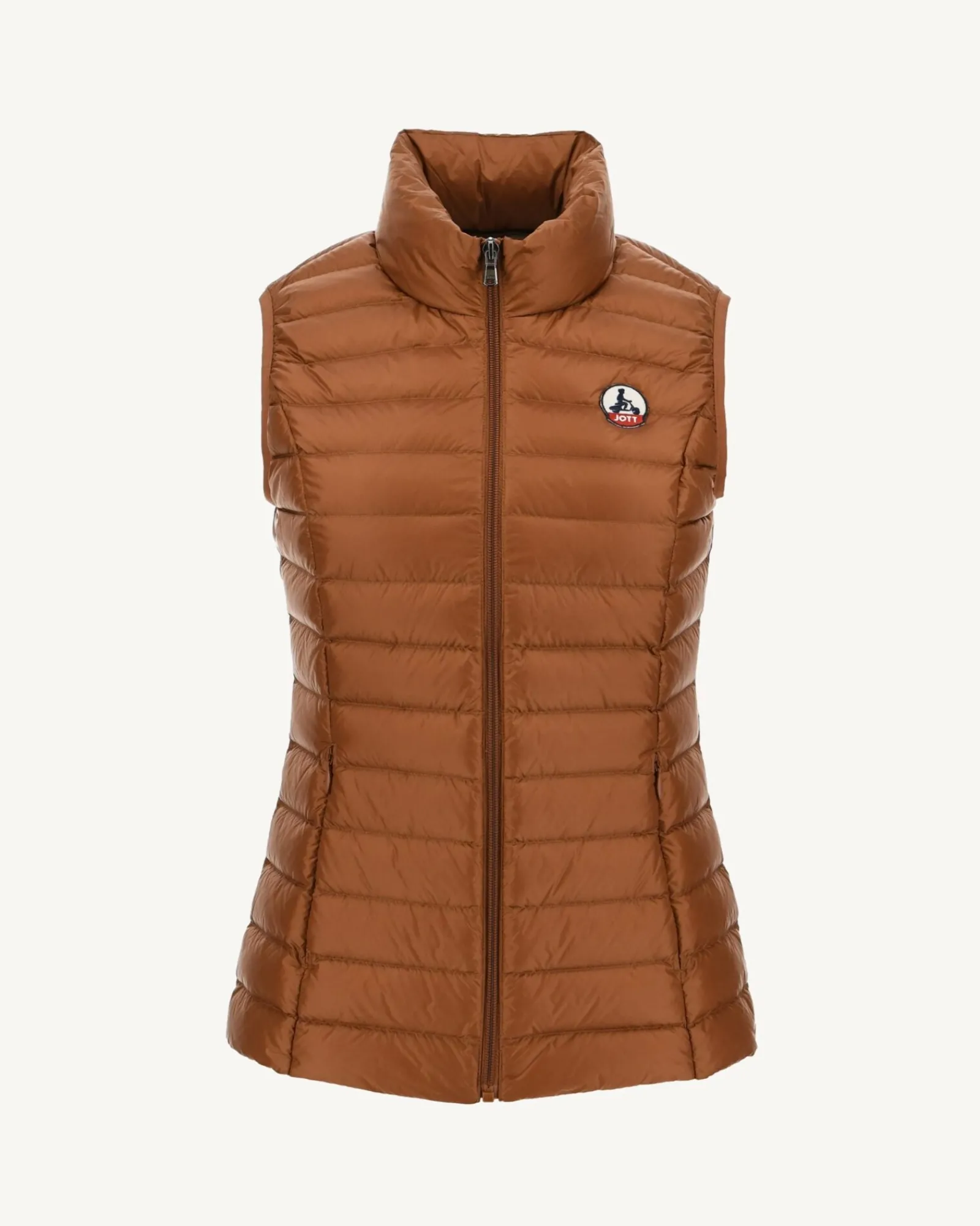Doudoune Legere Sans Manches Caramel Seda*JOTT Cheap
