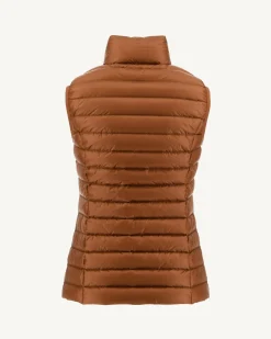 Doudoune Legere Sans Manches Caramel Seda*JOTT Cheap