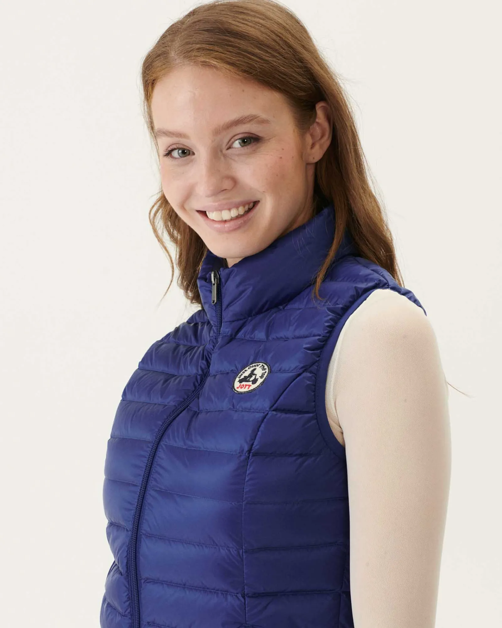 Doudoune Legere Sans Manches Dark Denim Seda*JOTT Discount