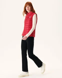 Doudoune Legere Sans Manches Rouge Seda*JOTT Hot
