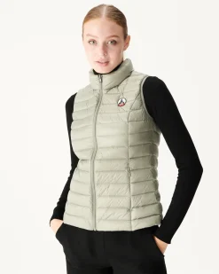 Doudoune Legere Sans Manches Sauge Seda*JOTT Best Sale