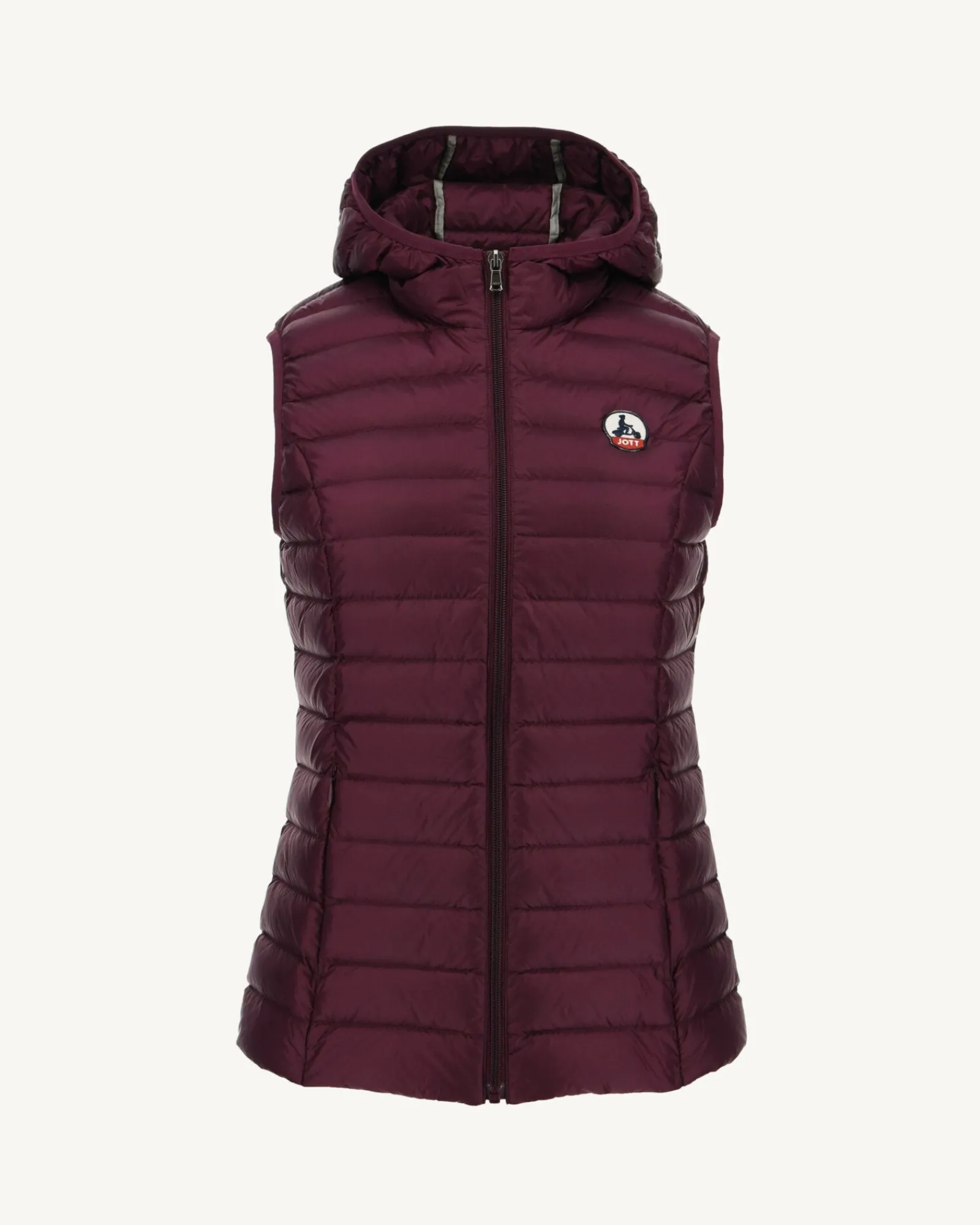 Doudoune Legere Sans Manches Aubergine Mali*JOTT Flash Sale