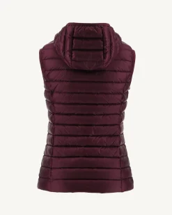 Doudoune Legere Sans Manches Aubergine Mali*JOTT Flash Sale