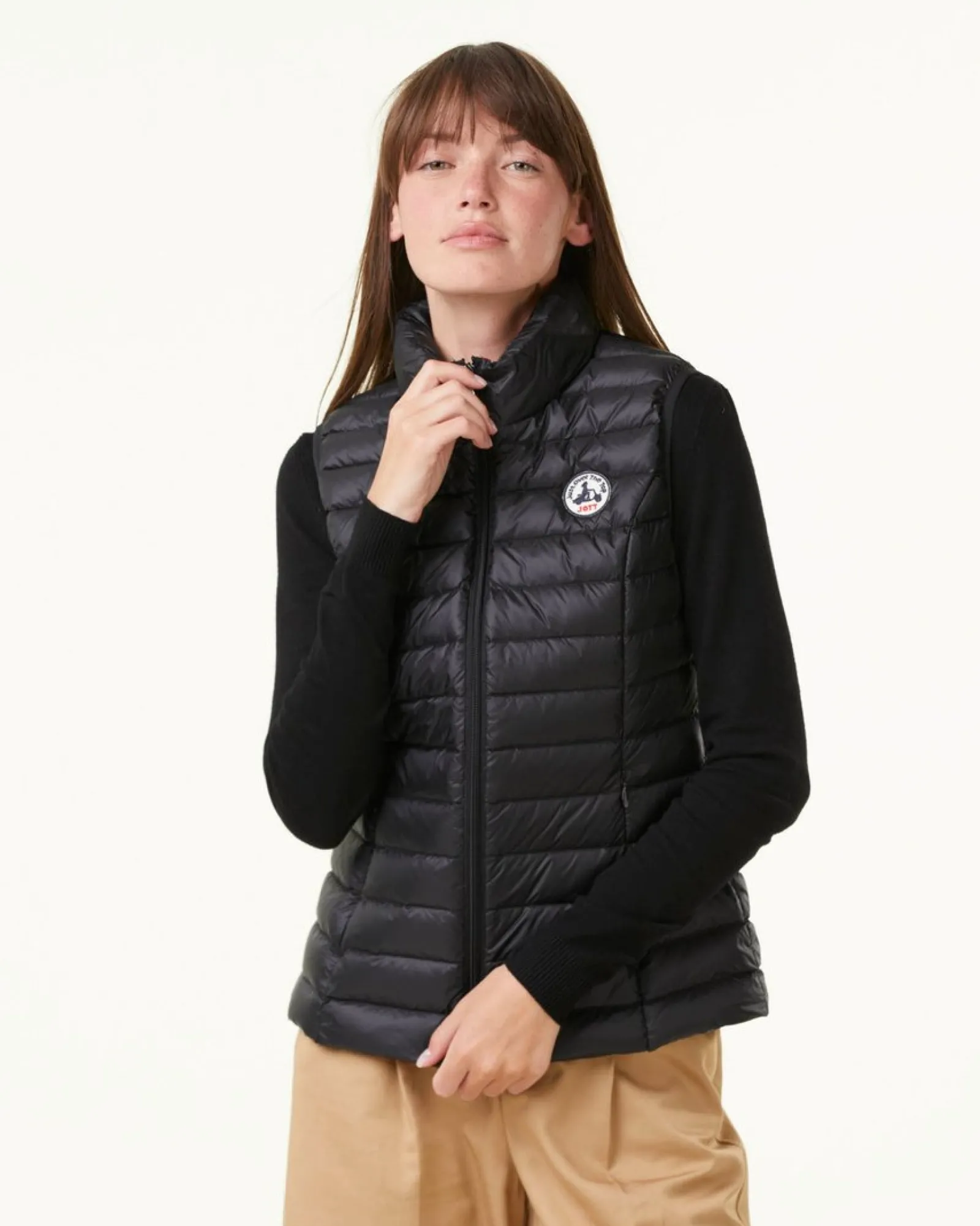 Doudoune Legere Sans Manches Noir Seda*JOTT Store