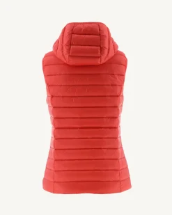 Doudoune Legere Sans Manches Rouge Vif Mali*JOTT Hot