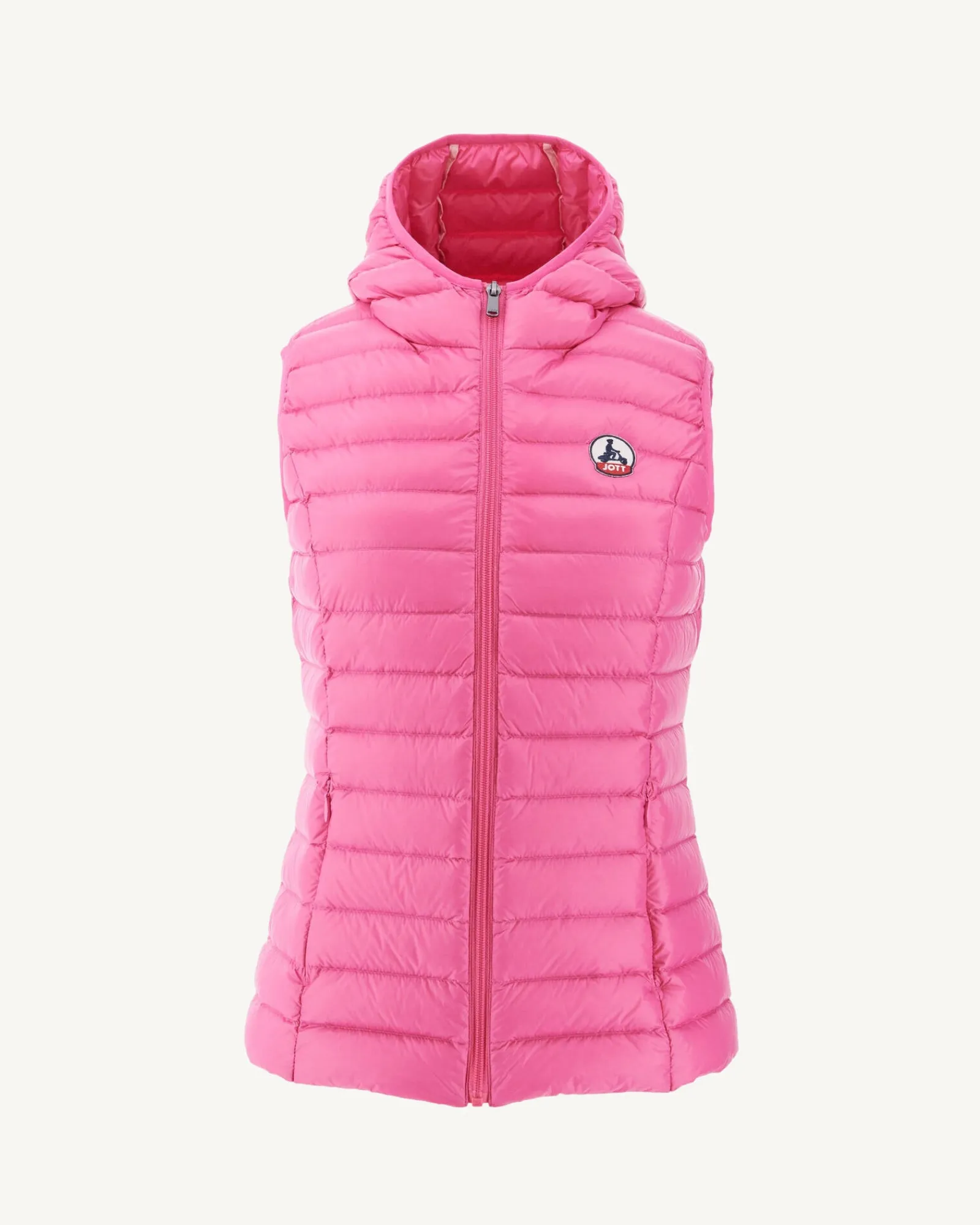Doudoune Legere Sans Manches Rose Intense Mali*JOTT Fashion