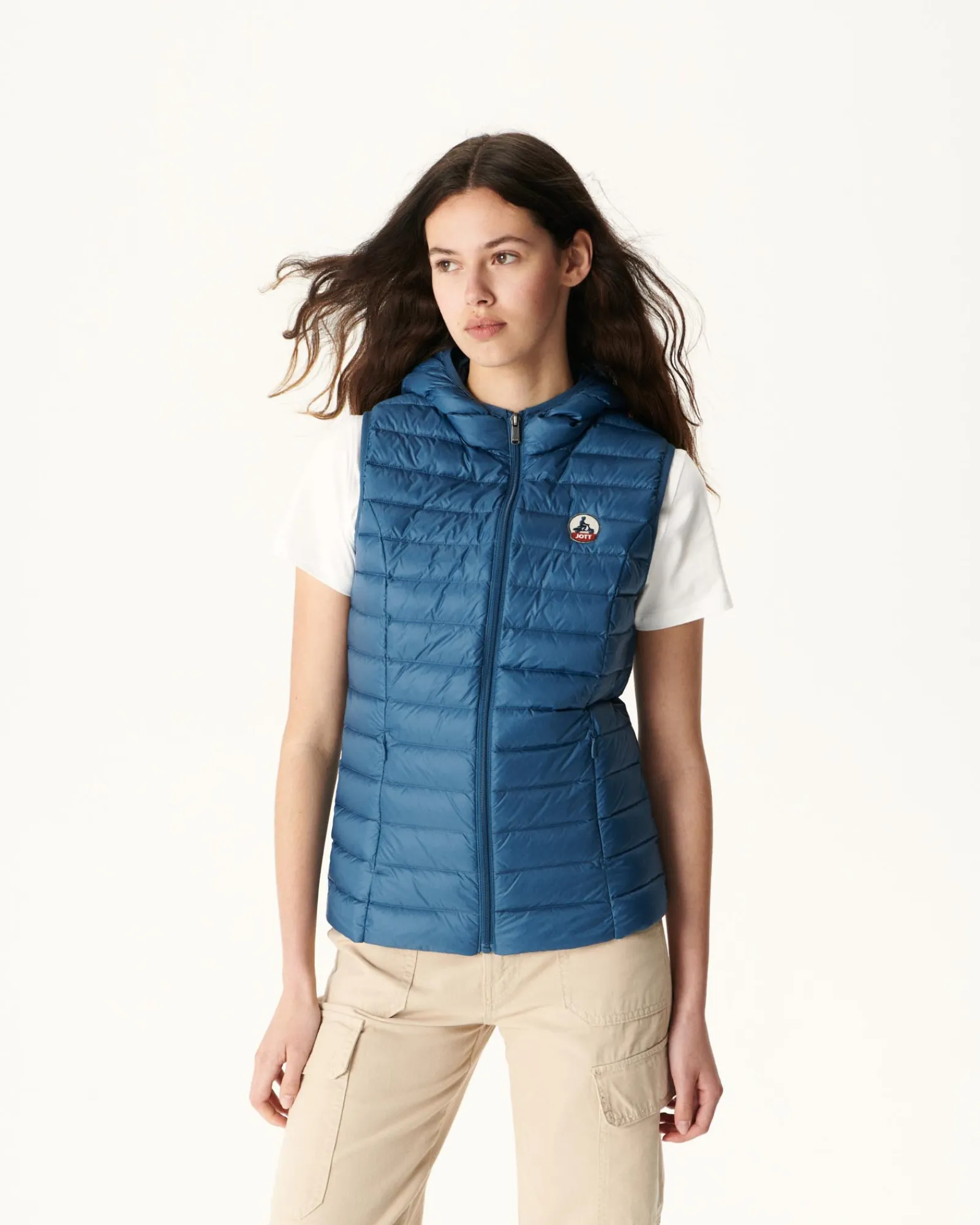 Doudoune Legere Sans Manches Bleu Jeans Mali*JOTT Best