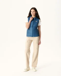 Doudoune Legere Sans Manches Bleu Jeans Mali*JOTT Best