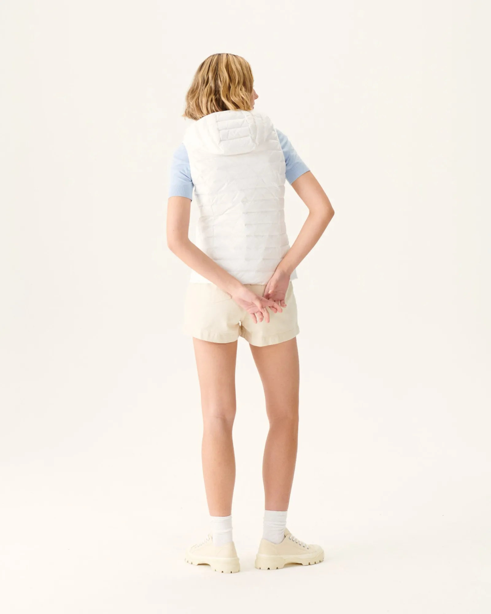 Doudoune Legere Sans Manches Blanc Mali*JOTT Outlet