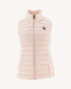 Doudoune Legere Sans Manches Rose Clair Seda*JOTT Cheap