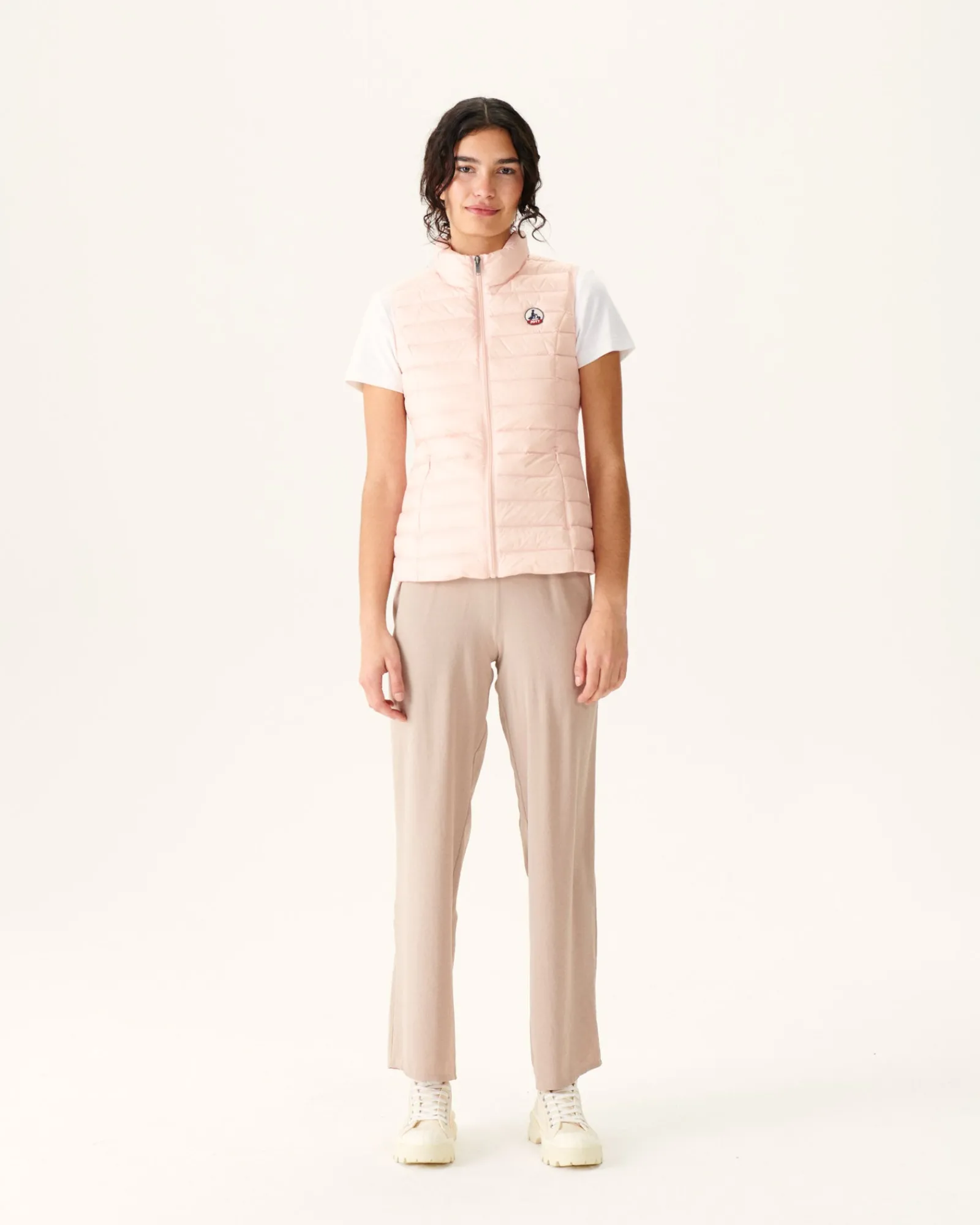 Doudoune Legere Sans Manches Rose Clair Seda*JOTT Cheap