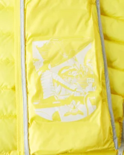 Doudoune Legere Sans Manches Jaune Clair Mali*JOTT Online