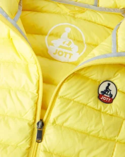 Doudoune Legere Sans Manches Jaune Clair Mali*JOTT Online