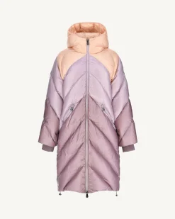Doudoune Longue A Capuche Grand Froid Combo Violet Comet*JOTT Outlet