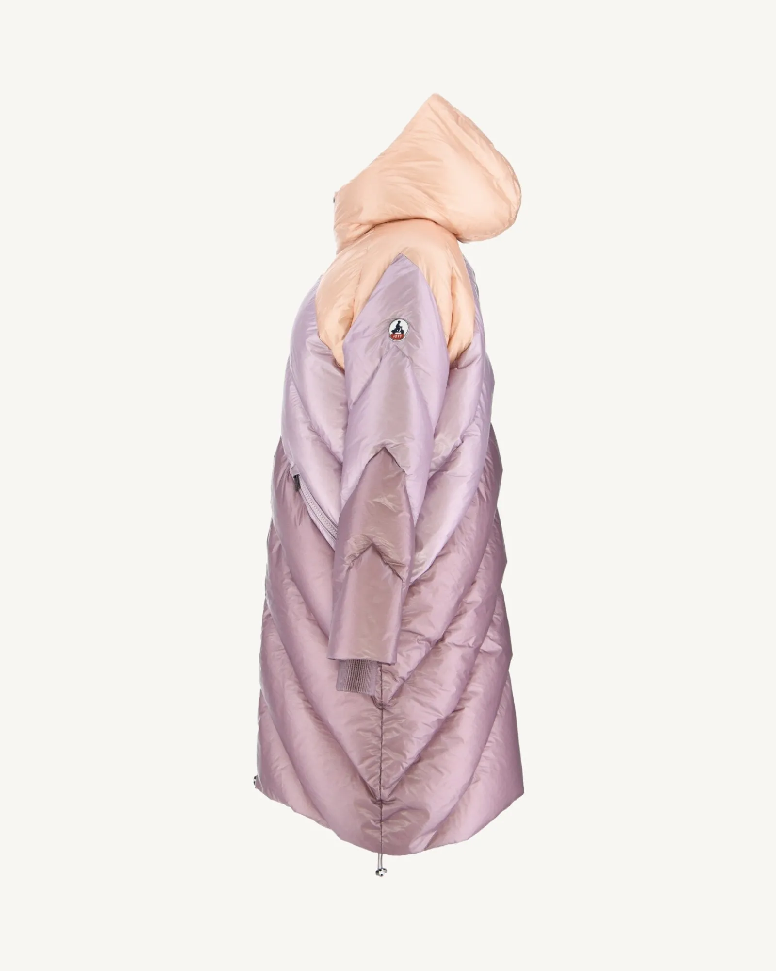 Doudoune Longue A Capuche Grand Froid Combo Violet Comet*JOTT Outlet