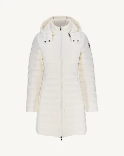 Doudoune Longue A Capuche Blanc Vero*JOTT Flash Sale
