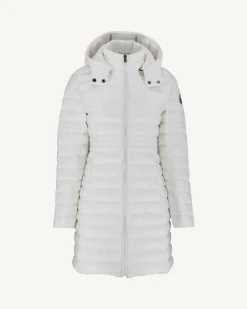 Doudoune Longue A Capuche Blanc Vero*JOTT Flash Sale
