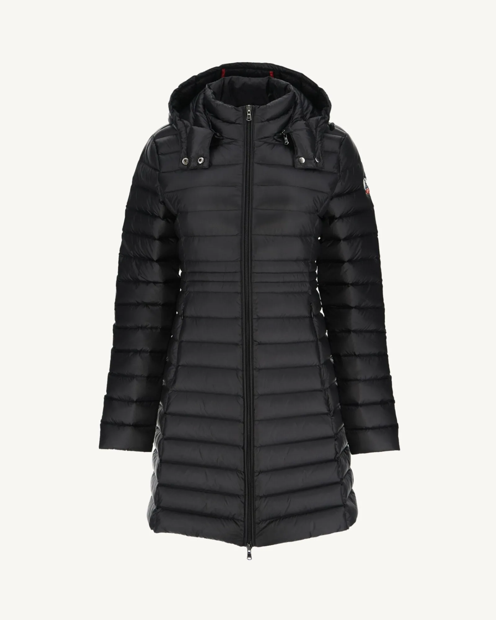 Doudoune Longue A Capuche Noir Vero*JOTT Outlet