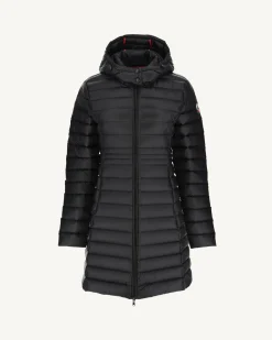 Doudoune Longue A Capuche Noir Vero*JOTT Outlet