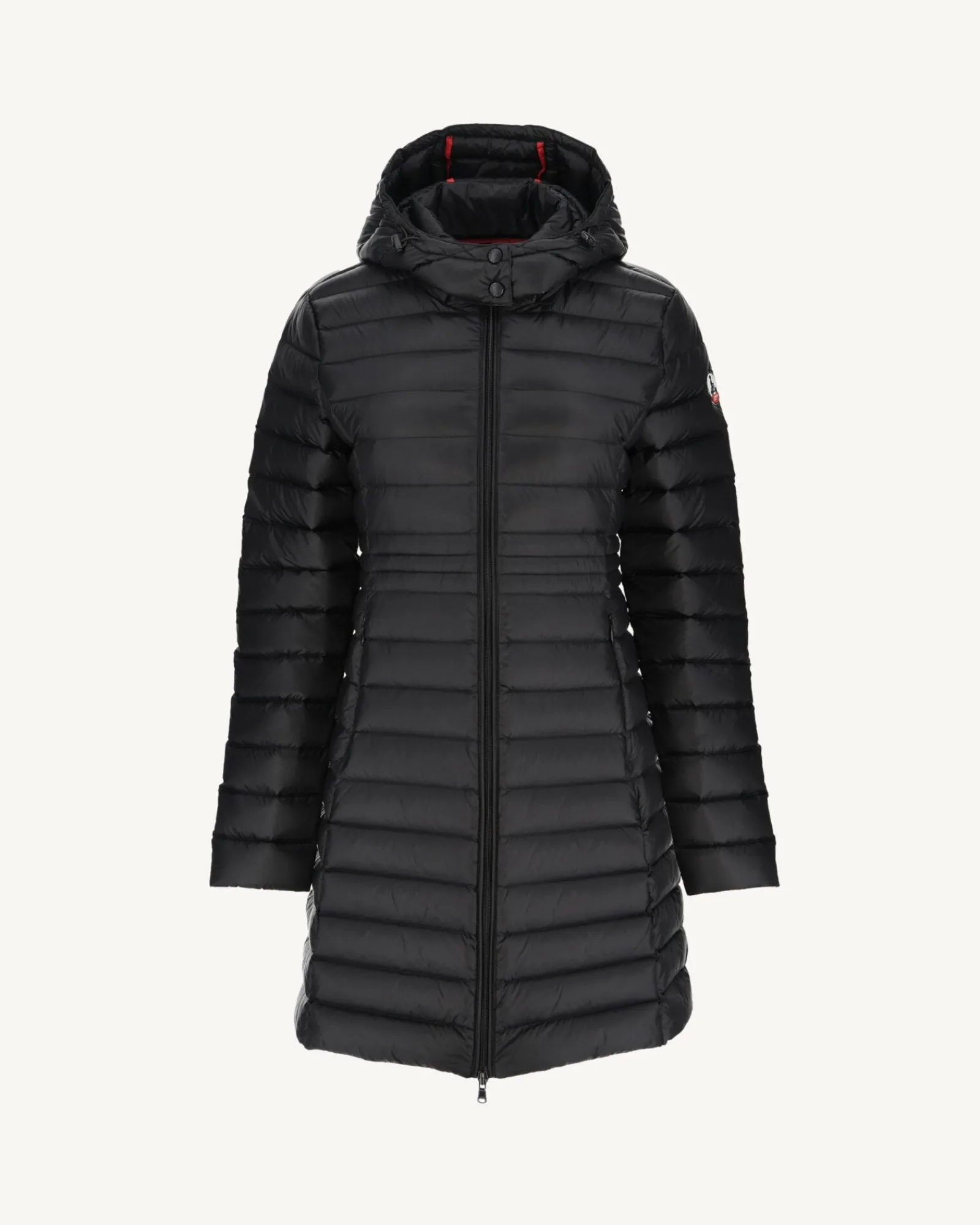 Doudoune Longue A Capuche Noir Vero*JOTT Outlet