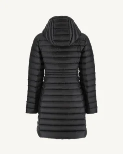 Doudoune Longue A Capuche Noir Vero*JOTT Outlet
