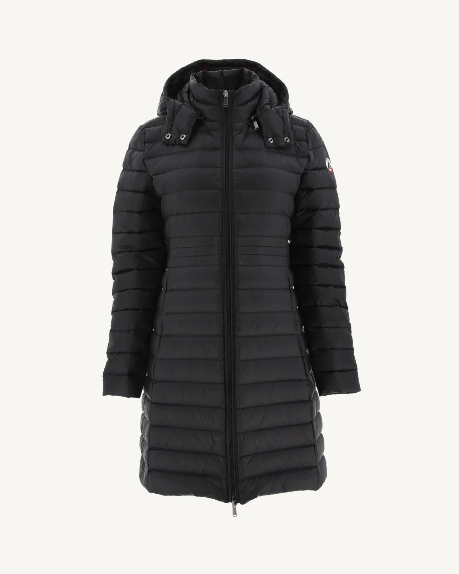 Doudoune Longue A Capuche Noir Vero*JOTT Outlet