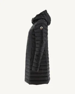 Doudoune Longue A Capuche Noir Vero*JOTT Outlet