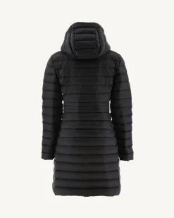 Doudoune Longue A Capuche Noir Vero*JOTT Outlet