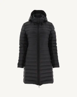 Doudoune Longue A Capuche Noir Vero*JOTT Outlet