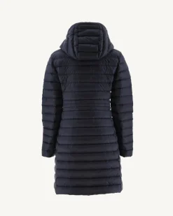 Doudoune Longue A Capuche Marine Vero*JOTT Hot