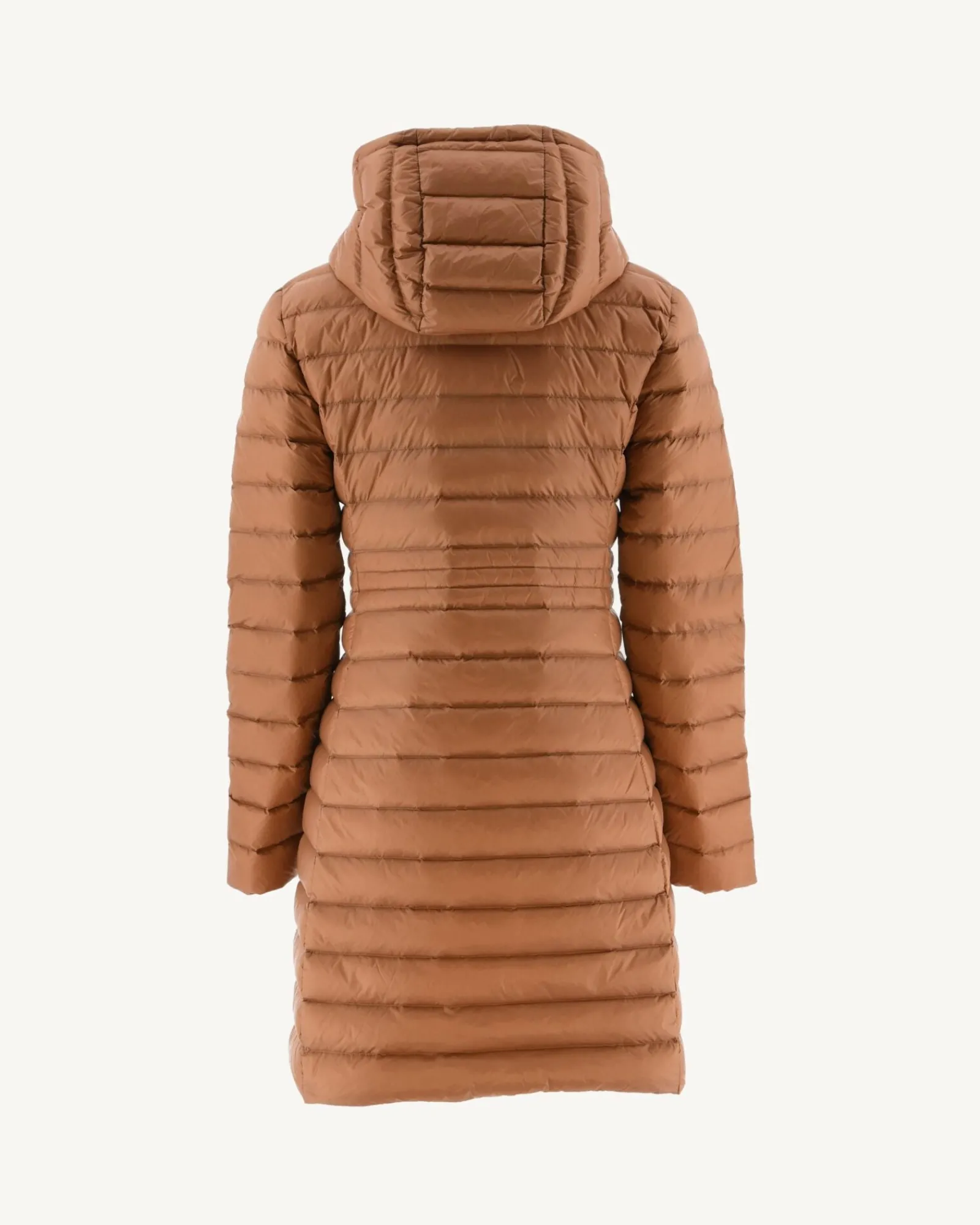 Doudoune Longue A Capuche Camel Vero*JOTT Best