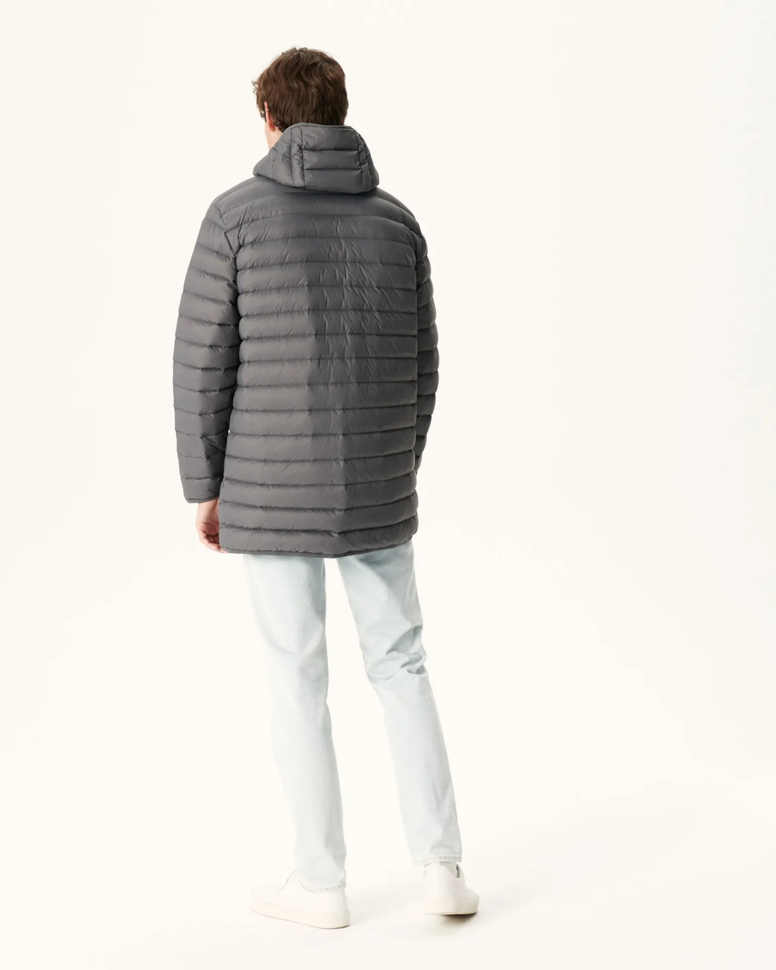 Doudoune Longue Anthracite Luc*JOTT Cheap