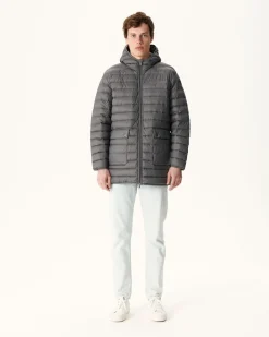 Doudoune Longue Anthracite Luc*JOTT Cheap