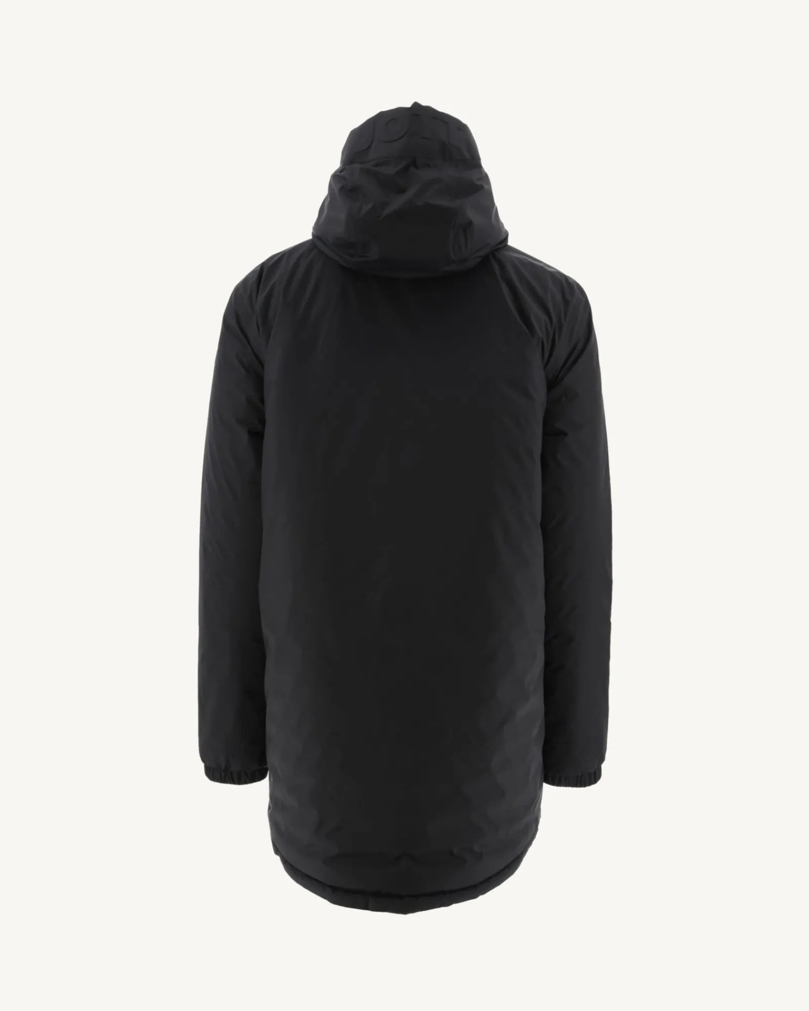 Doudoune Longue Reversible A Capuche Noir/Gris Clair Amsterdam*JOTT Best Sale
