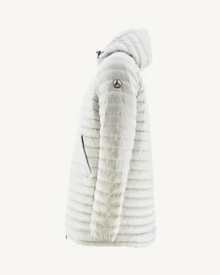 Doudoune Longue Reversible A Capuche Noir/Gris Clair Amsterdam*JOTT Best Sale