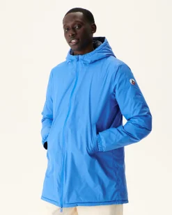 Doudoune Longue Reversible A Capuche Azur/Marine Amsterdam*JOTT Online
