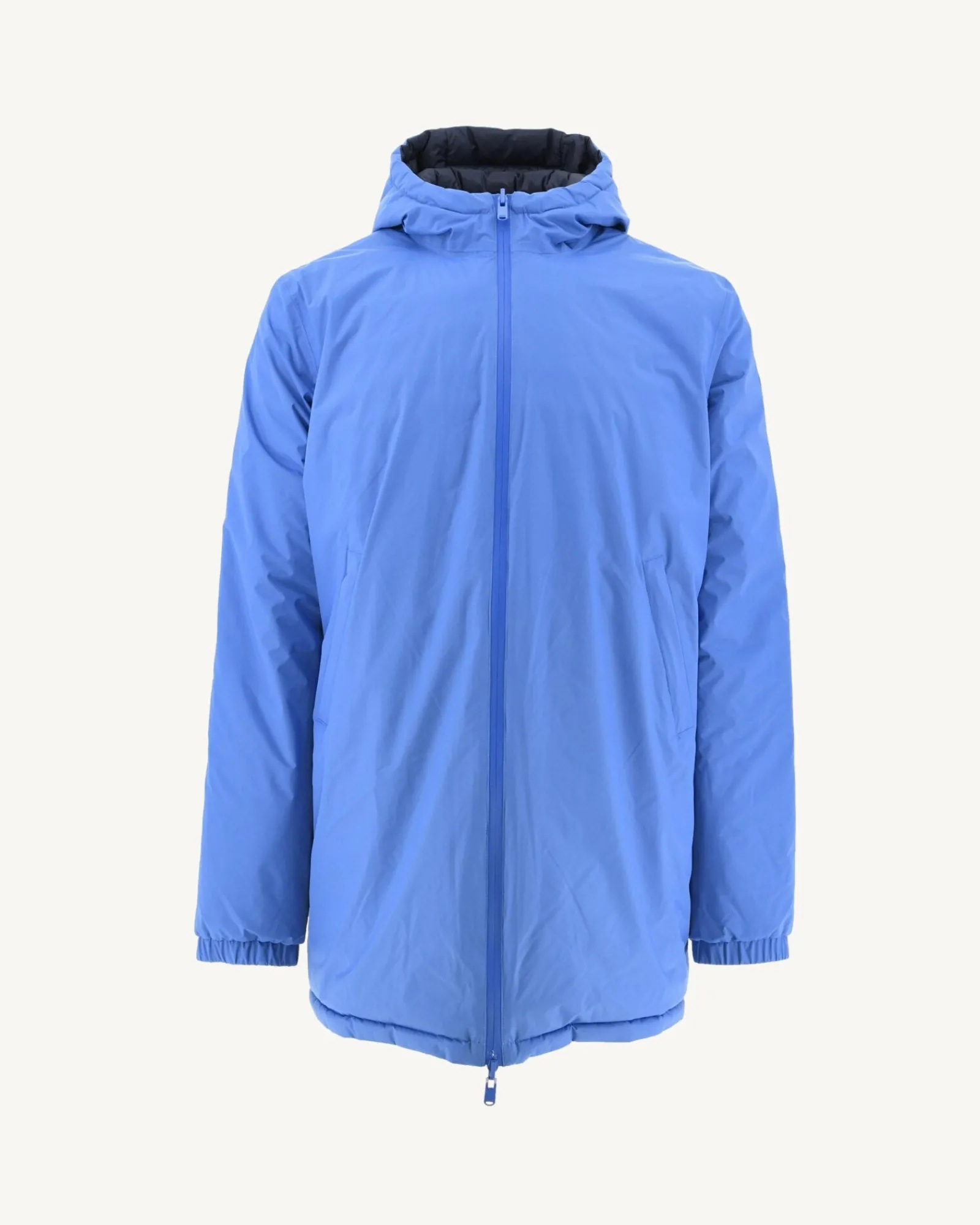 Doudoune Longue Reversible A Capuche Azur/Marine Amsterdam*JOTT Online