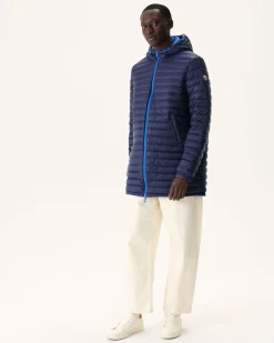 Doudoune Longue Reversible A Capuche Azur/Marine Amsterdam*JOTT Online