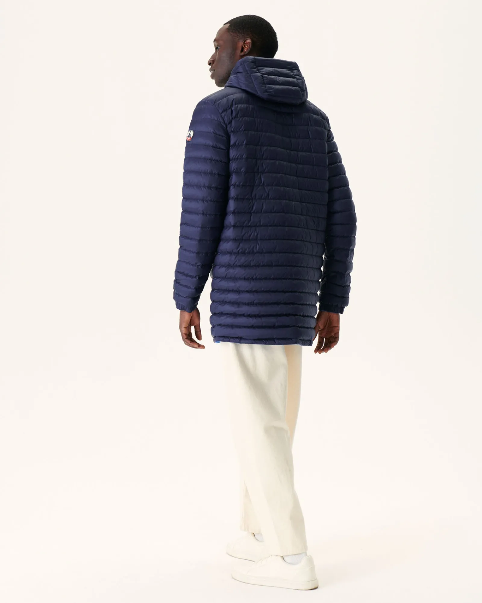 Doudoune Longue Reversible A Capuche Azur/Marine Amsterdam*JOTT Online