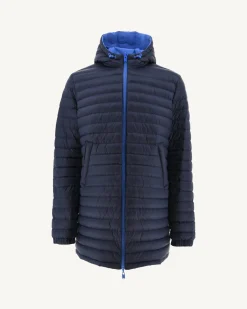 Doudoune Longue Reversible A Capuche Azur/Marine Amsterdam*JOTT Online