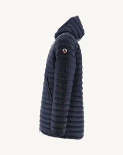 Doudoune Longue Reversible A Capuche Azur/Marine Amsterdam*JOTT Online