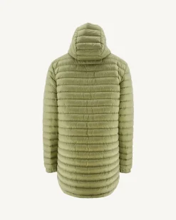 Doudoune Longue Reversible A Capuche Beige/Kaki Clair Amsterdam*JOTT Hot