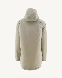 Doudoune Longue Reversible A Capuche Beige/Kaki Clair Amsterdam*JOTT Hot