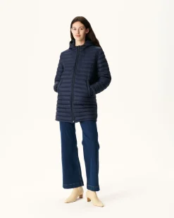 Doudoune Longue Reversible Marine Roma*JOTT Discount