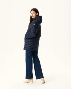 Doudoune Longue Reversible Marine Roma*JOTT Discount